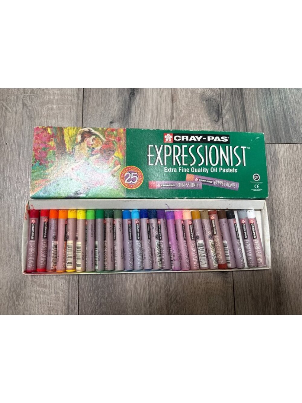 Sakura Cray-Pas Expressionist Oil Pastels Set Of 25 Rich Colors For Art & Craft